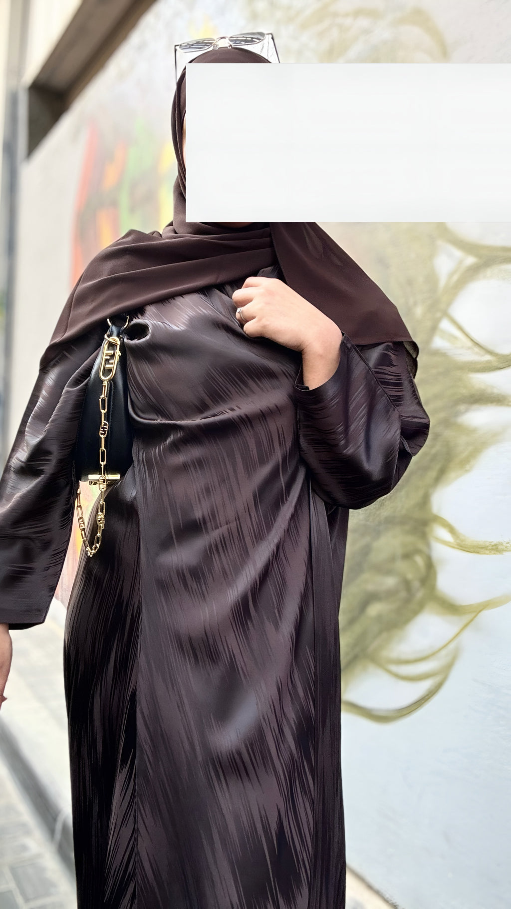 عبايه لف حرير