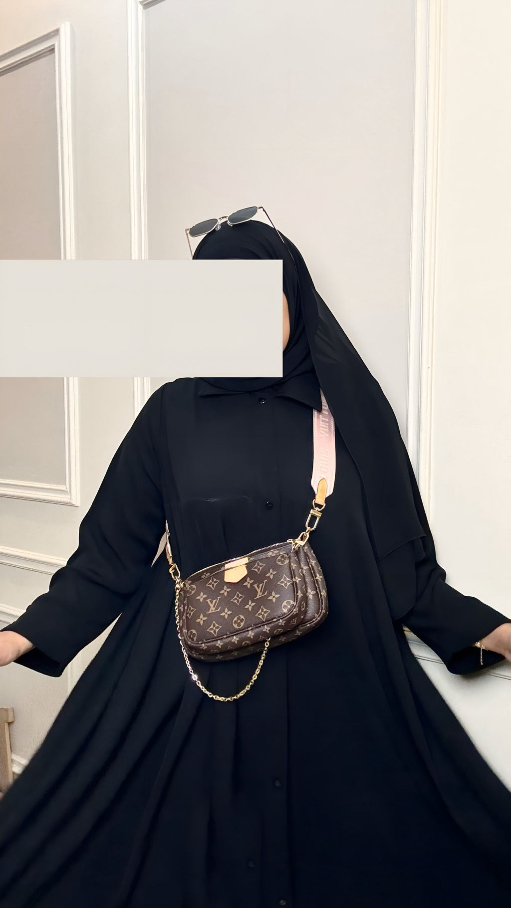 عبايه تربل كلوش