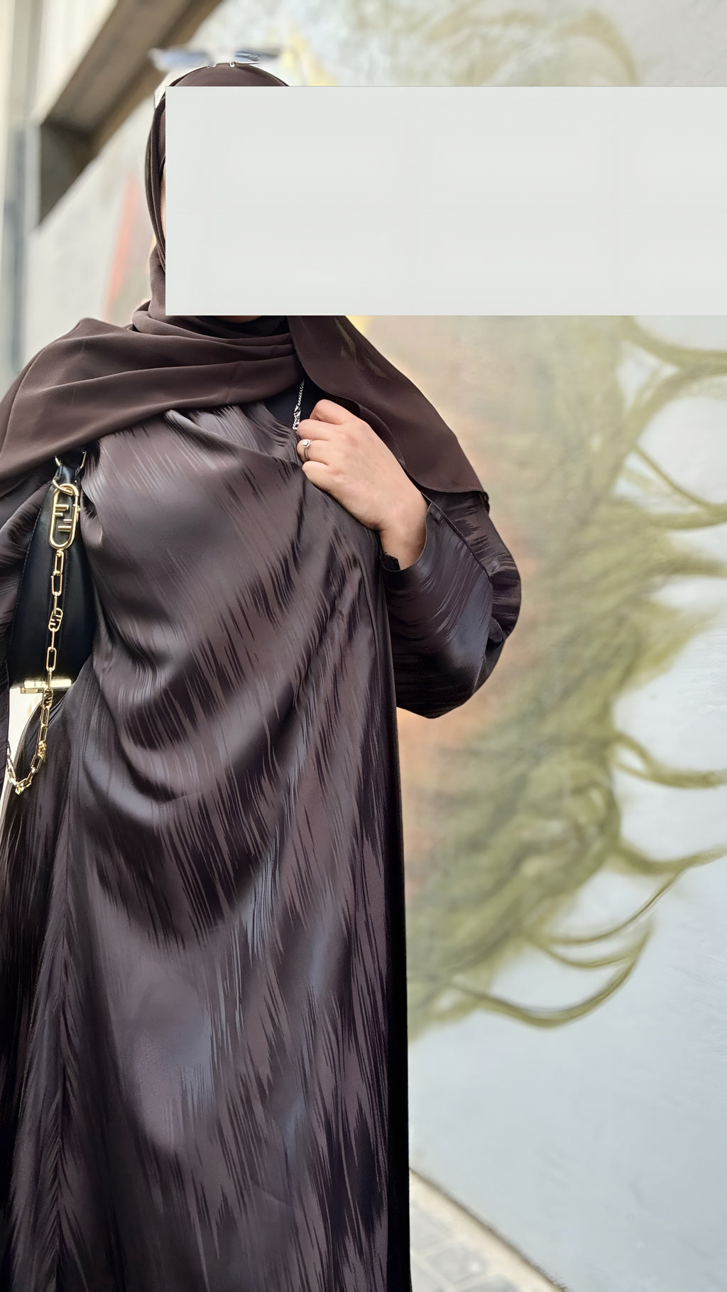 عبايه لف حرير